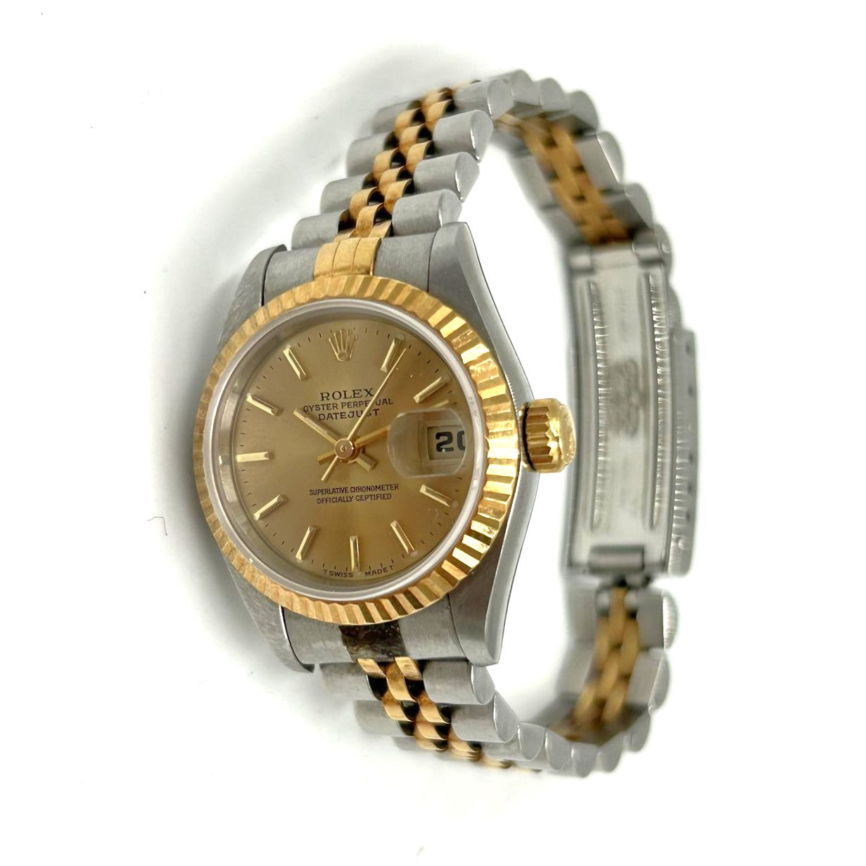 ROLEX<br>Date Just Oyster Oyster Pecul Watch