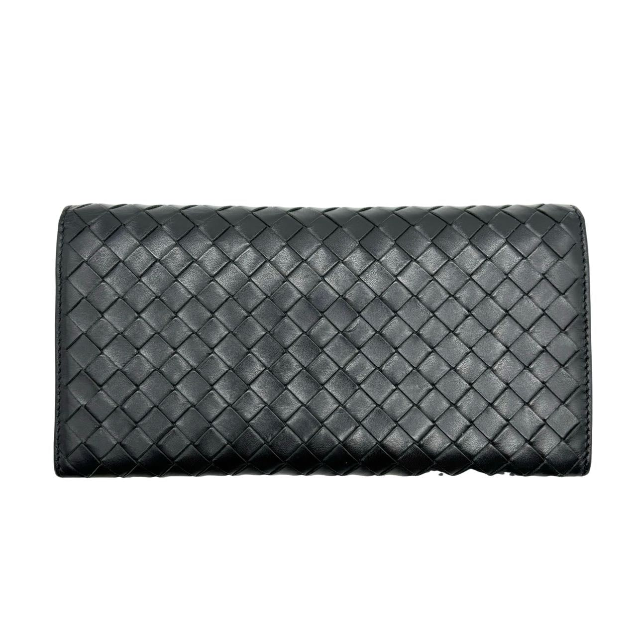 BOTTEGA VENETA <br> Nappa Intrecciato Long Wallet