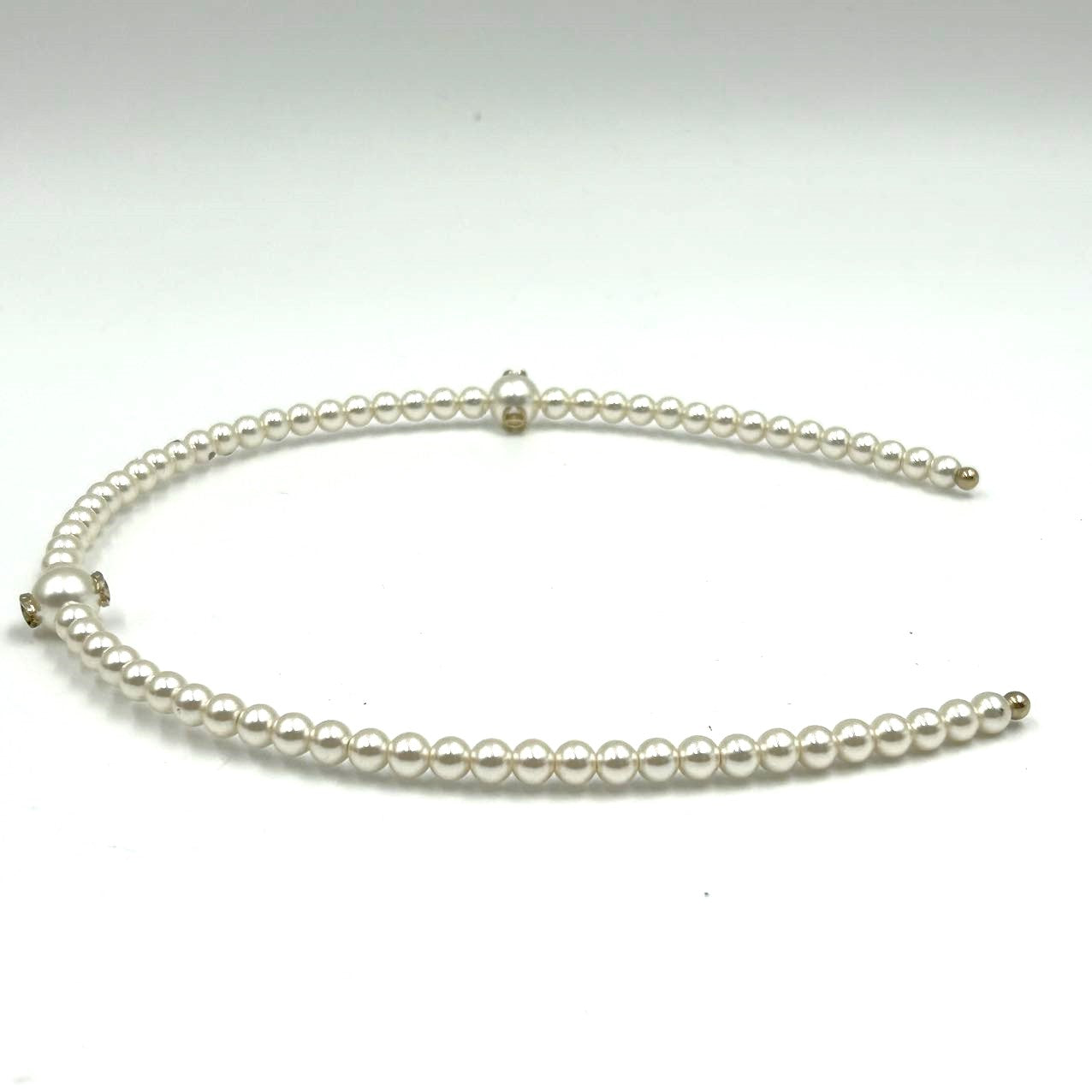 CHANEL<br> Pearl Headband