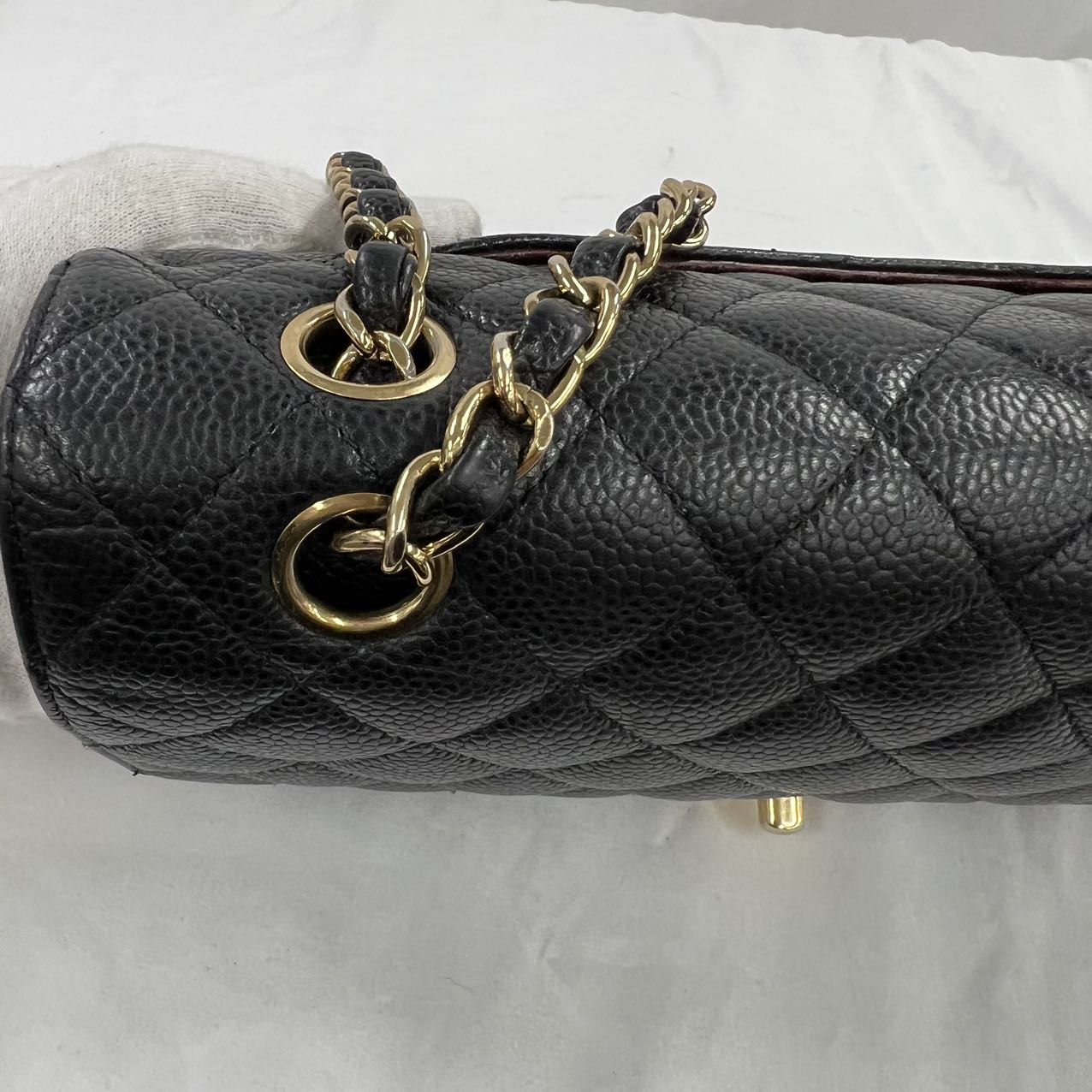 CHANEL<br>Matelasse Caviar Black