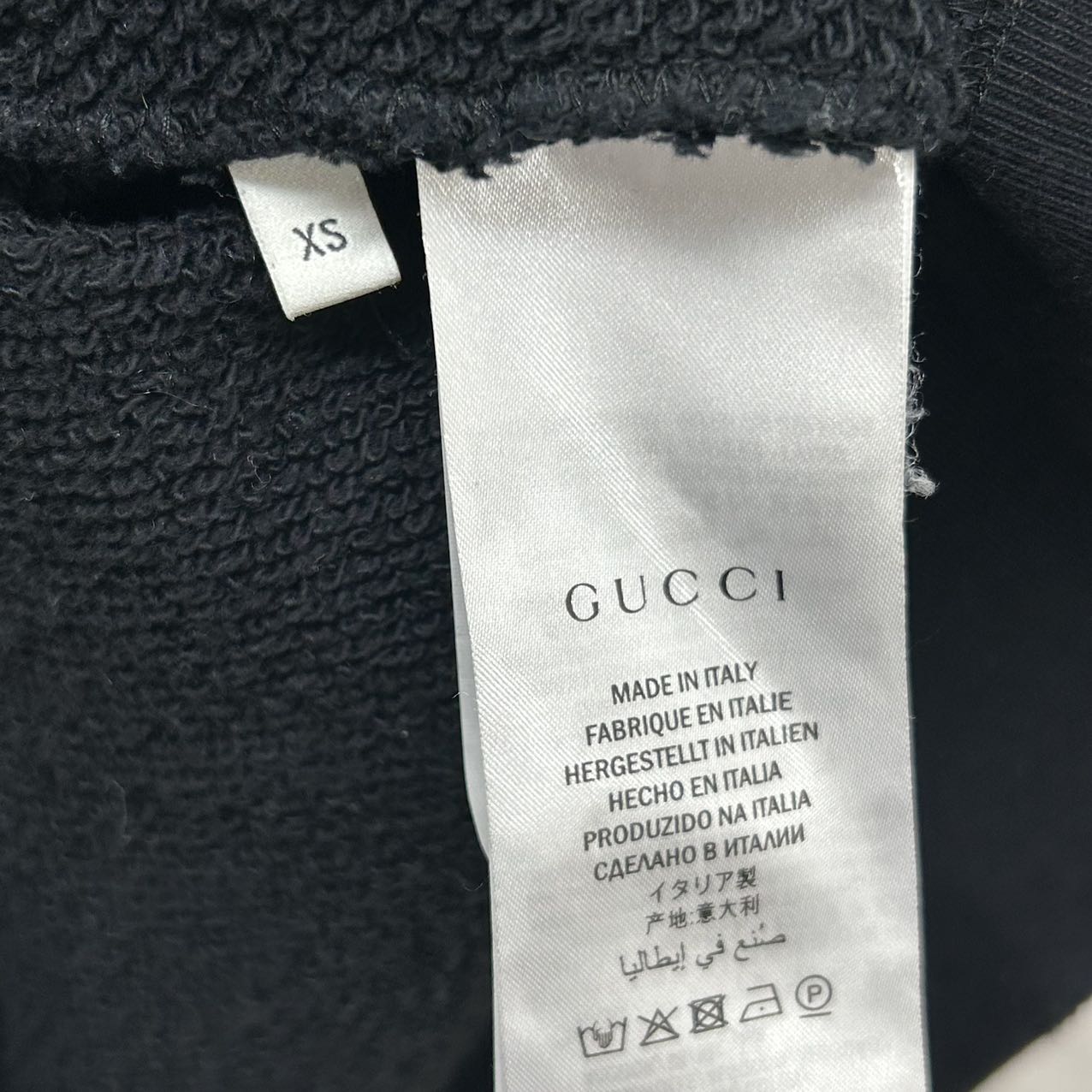 GUCCI<br>Old Logo Pullover Hoodie