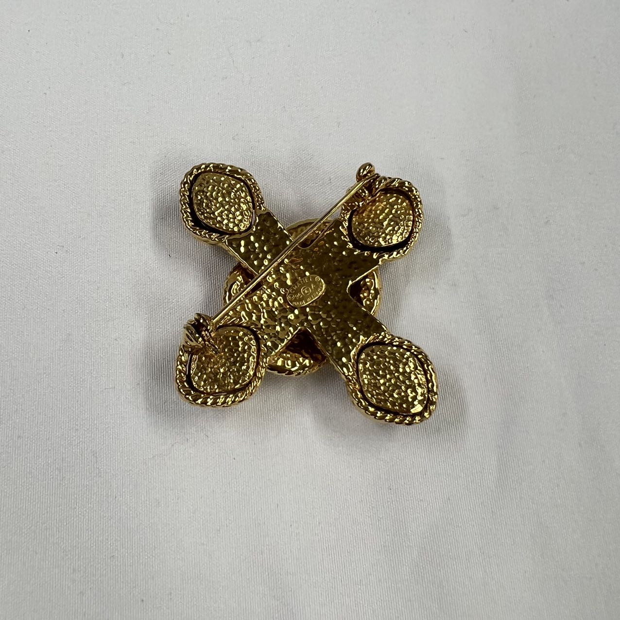 CHANEL<br>COCO Mark Cross Brooch