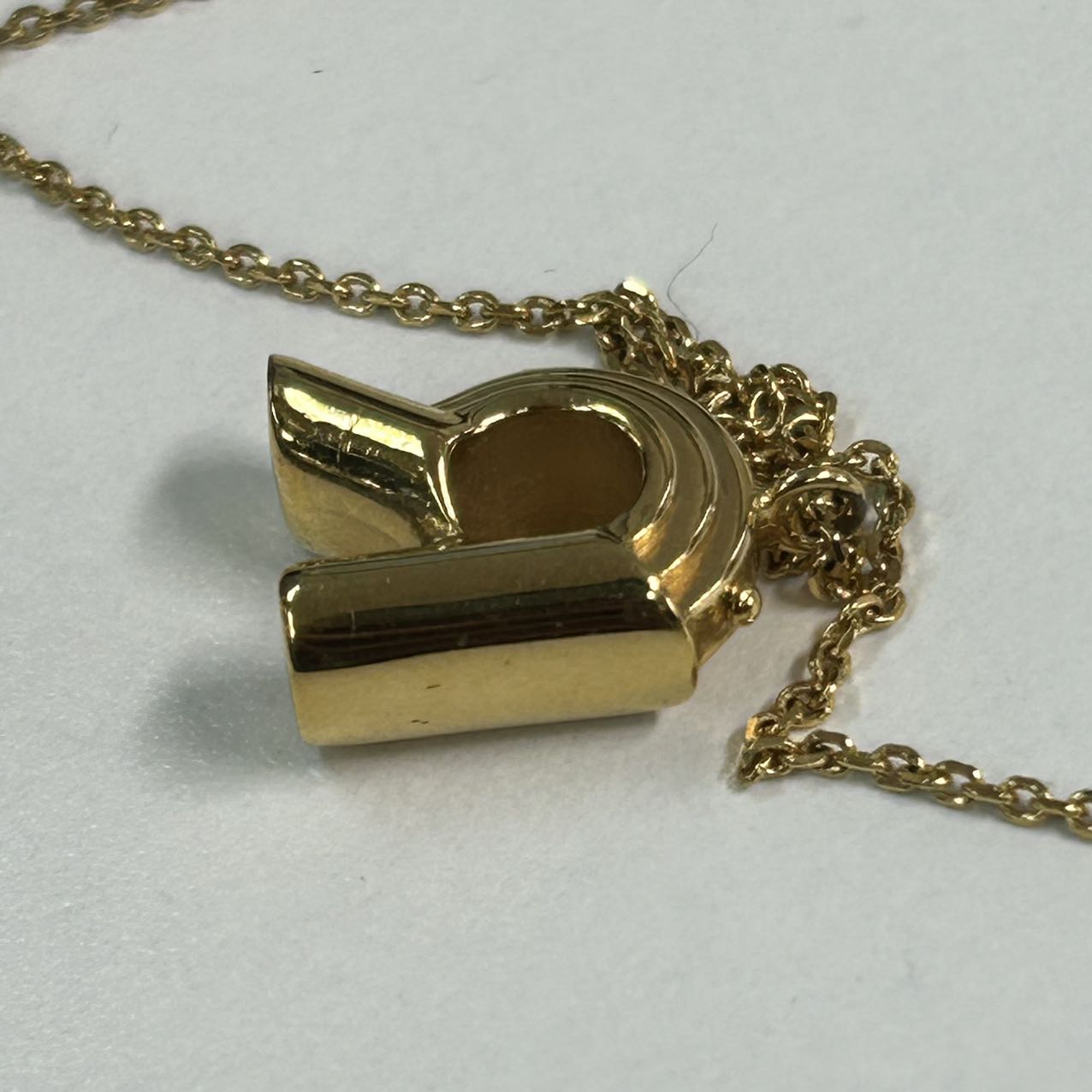 LOUIS VUITTON<br> Initial Necklace