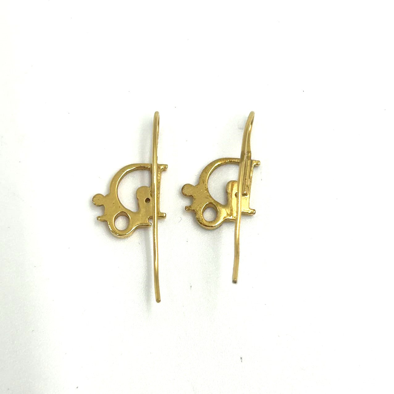 CHRISTIAN DIOR<br>Logo Earrings