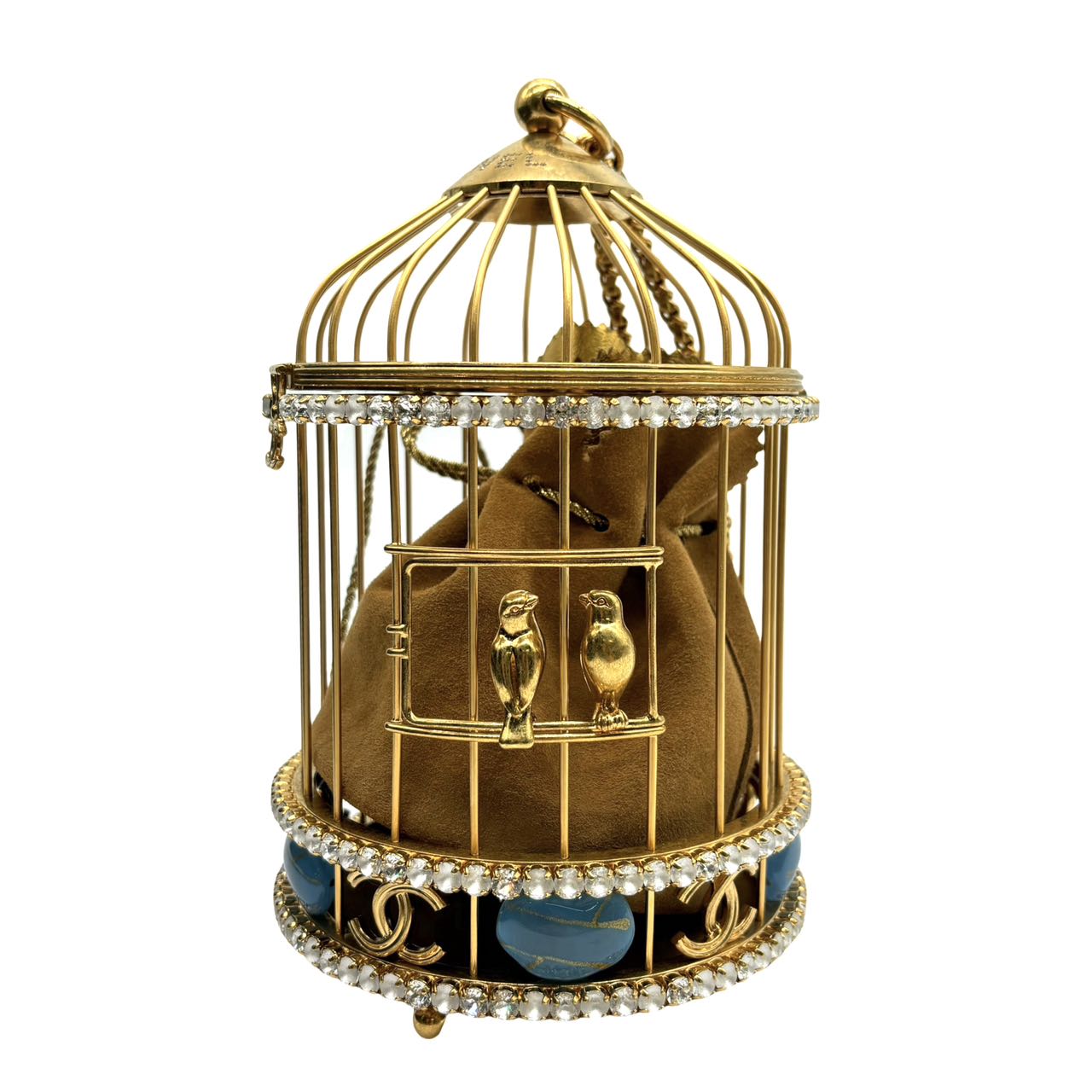 CHANEL <br> Runway Bird Cage Minaudiere Bag