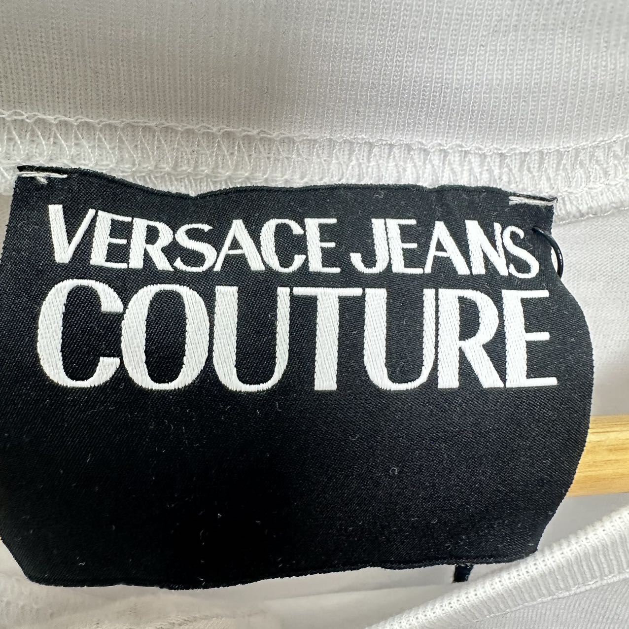 VERSACE JEANS Couture Logo T-Shirt Weiß