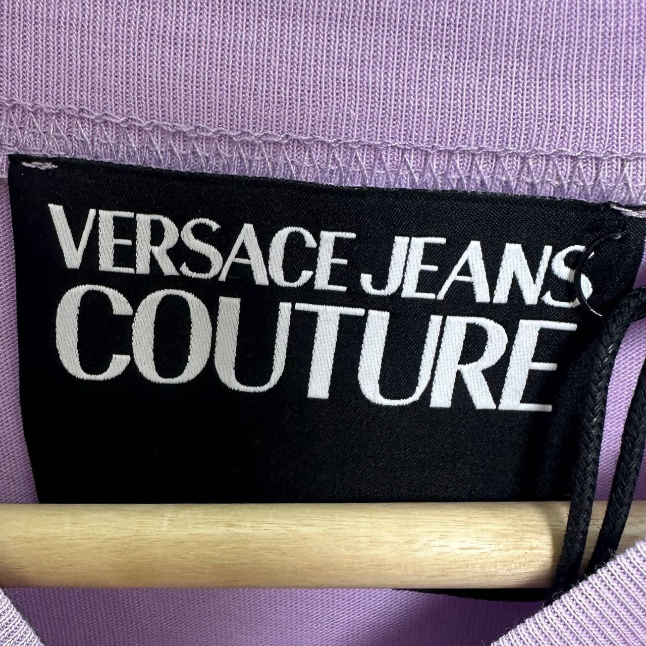 VERSACE JEANS<br>Couture Logo Tee Purple