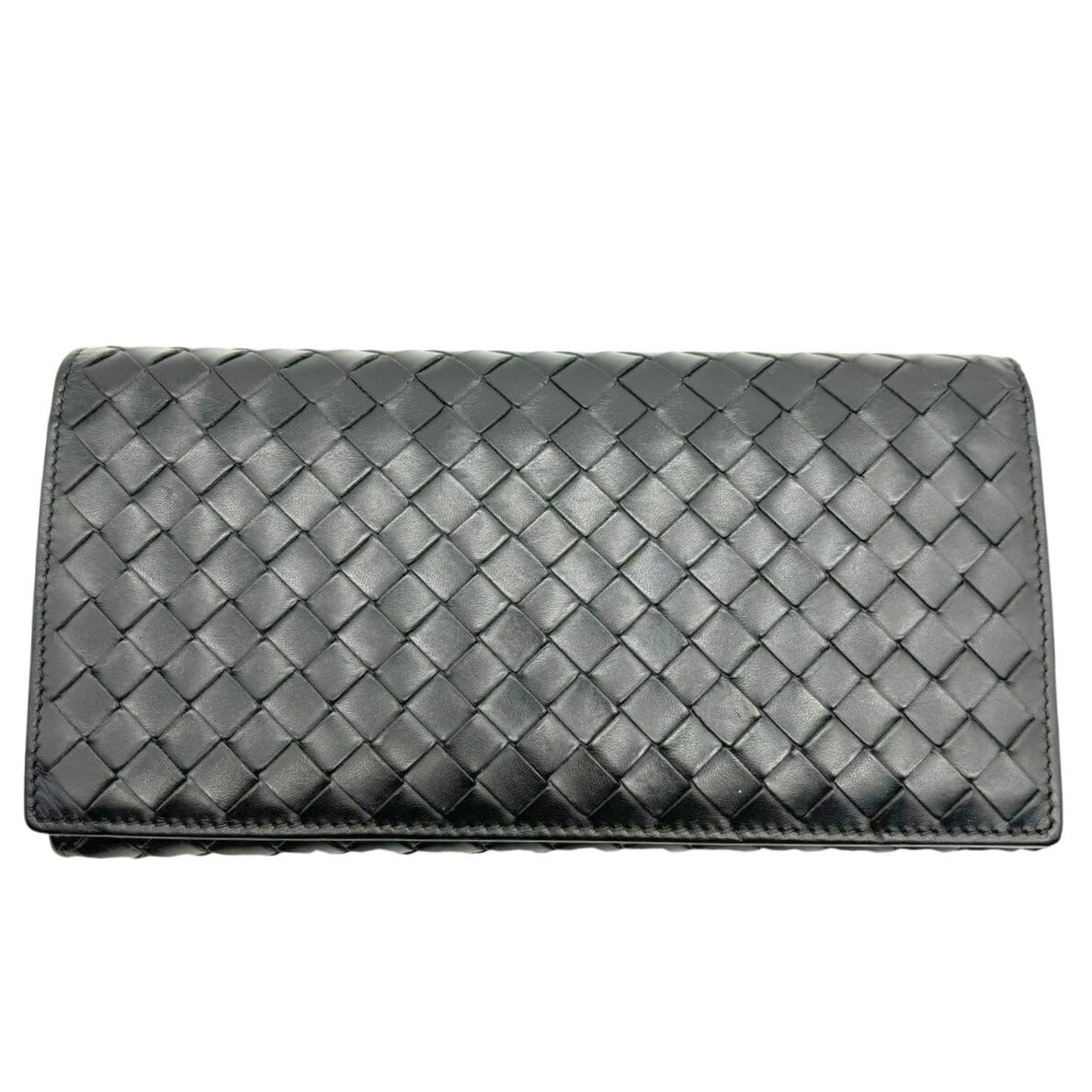 BOTTEGA VENETA <br> Nappa Intrecciato Long Wallet