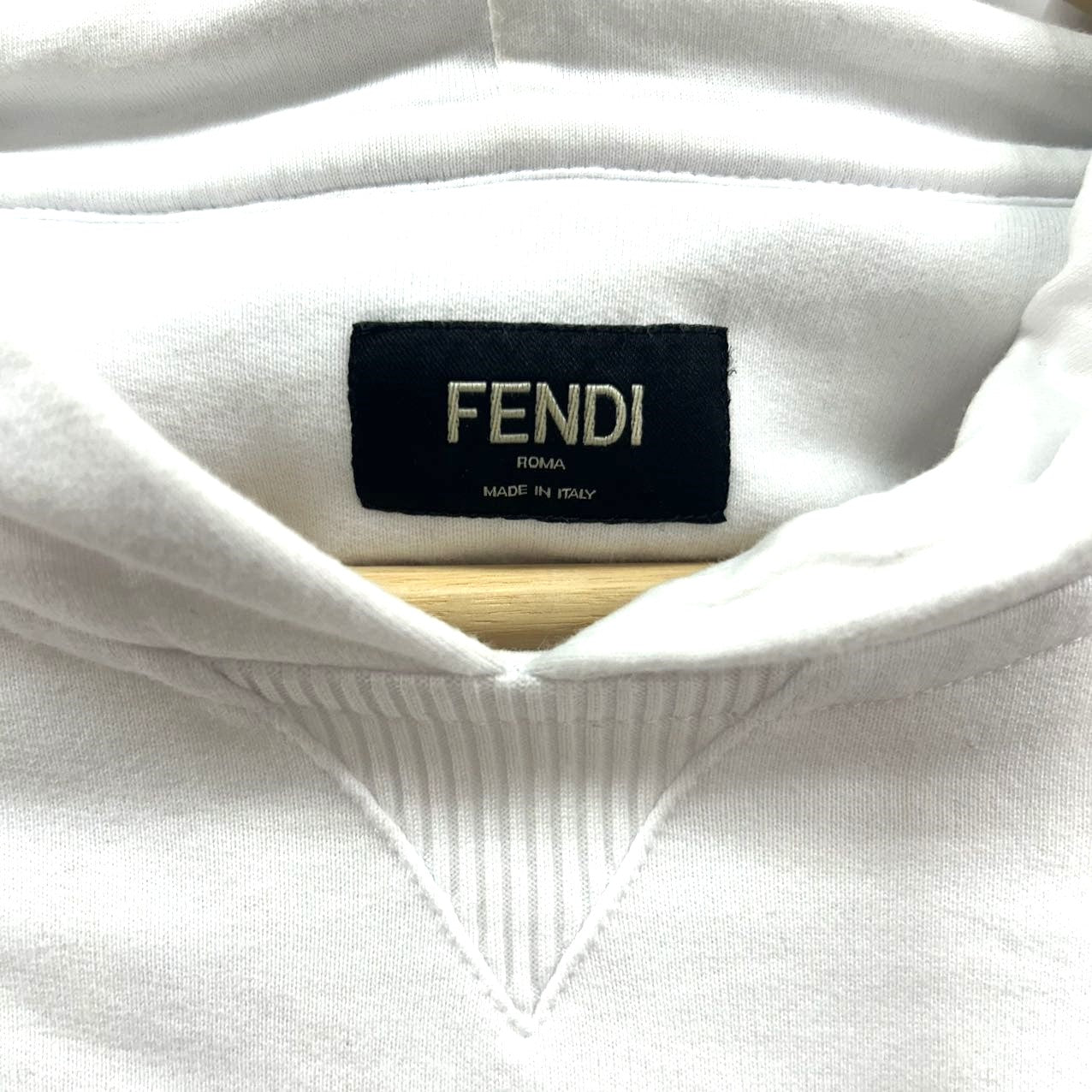 FENDI<br>Logo Print Hoodie