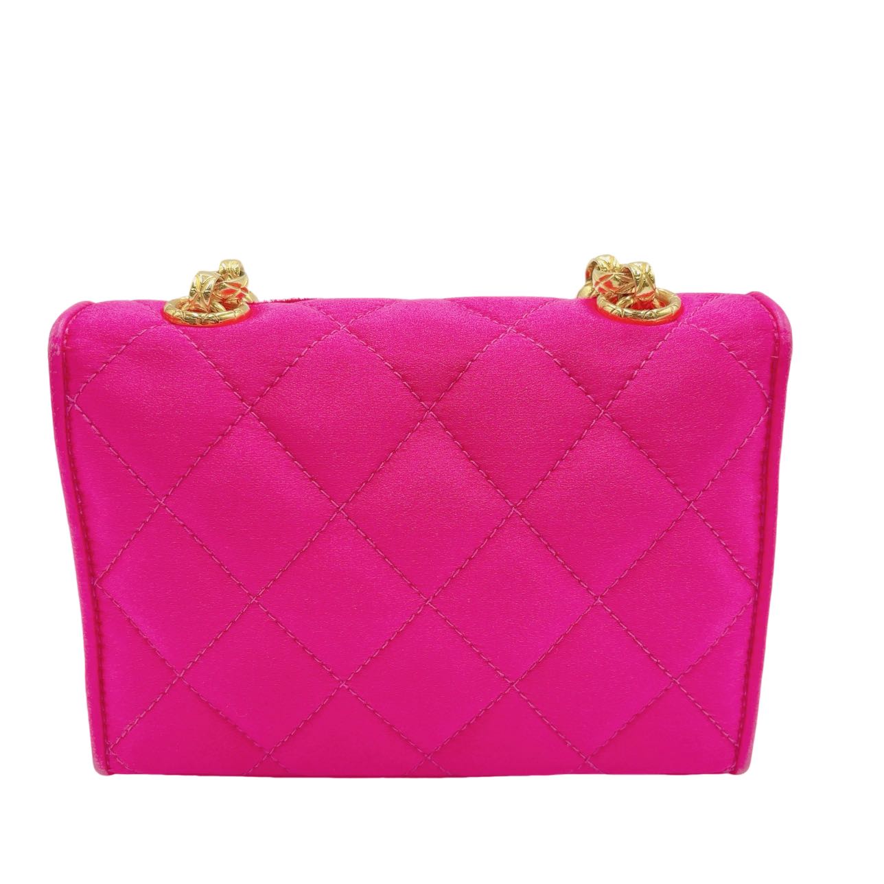 CHANEL  <br> Camelia Nylon Shoulder Bag