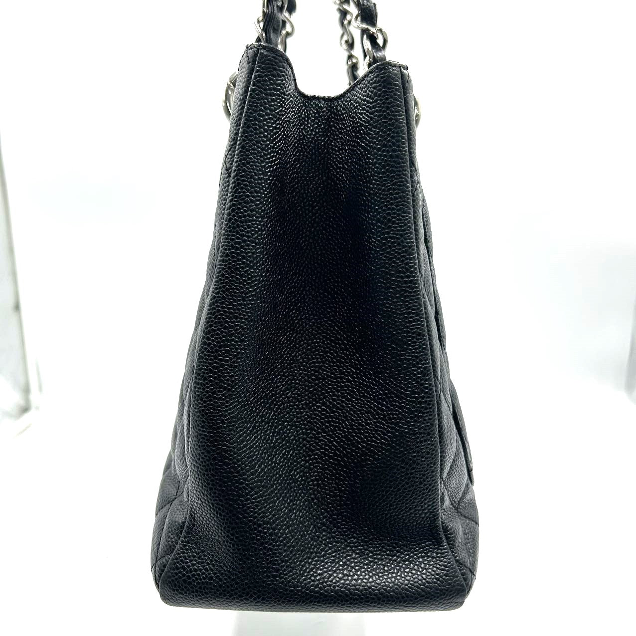 CHANEL<br>Black Caviar GST Tote Bag