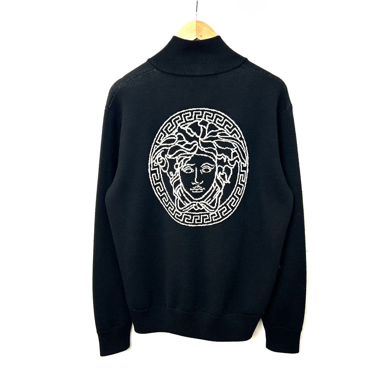 VERSACE<br>Medusa Logo Cardigan