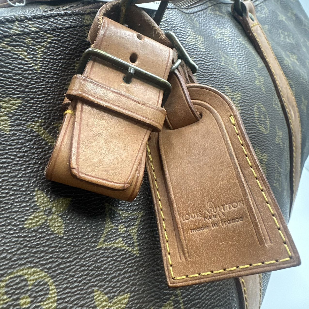 LOUIS VUITTON<br> Keepall mit Monogramm