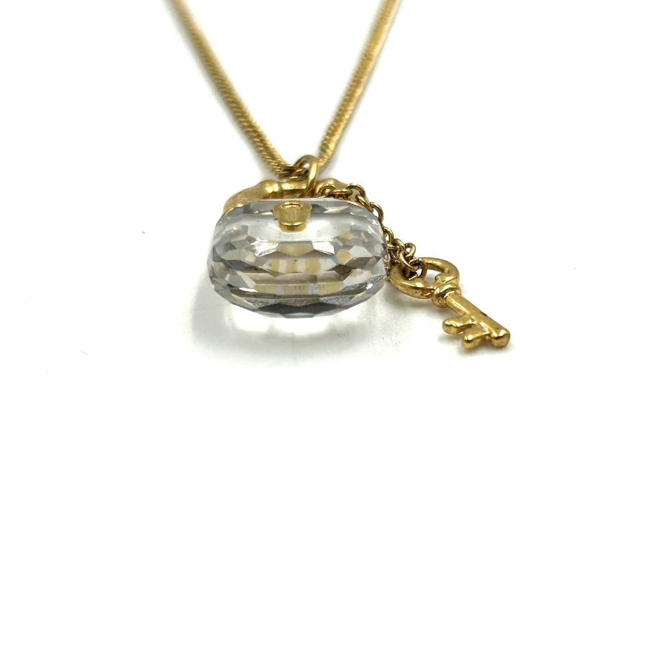 SWAROVSKI<br>Crystal Memories Lock And Key Necklace