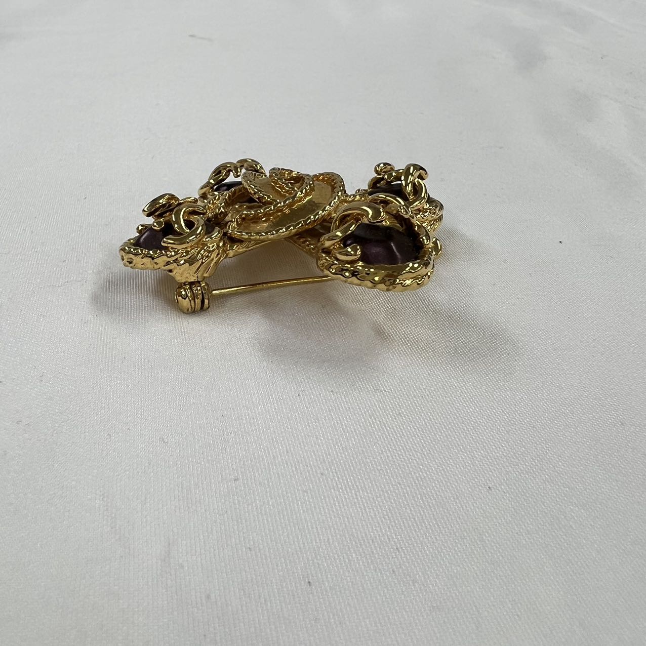 CHANEL<br>COCO Mark Cross Brooch