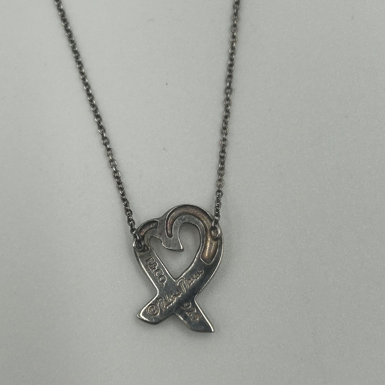 Tiffany & Co.<br>Rubbing Heart Pendant