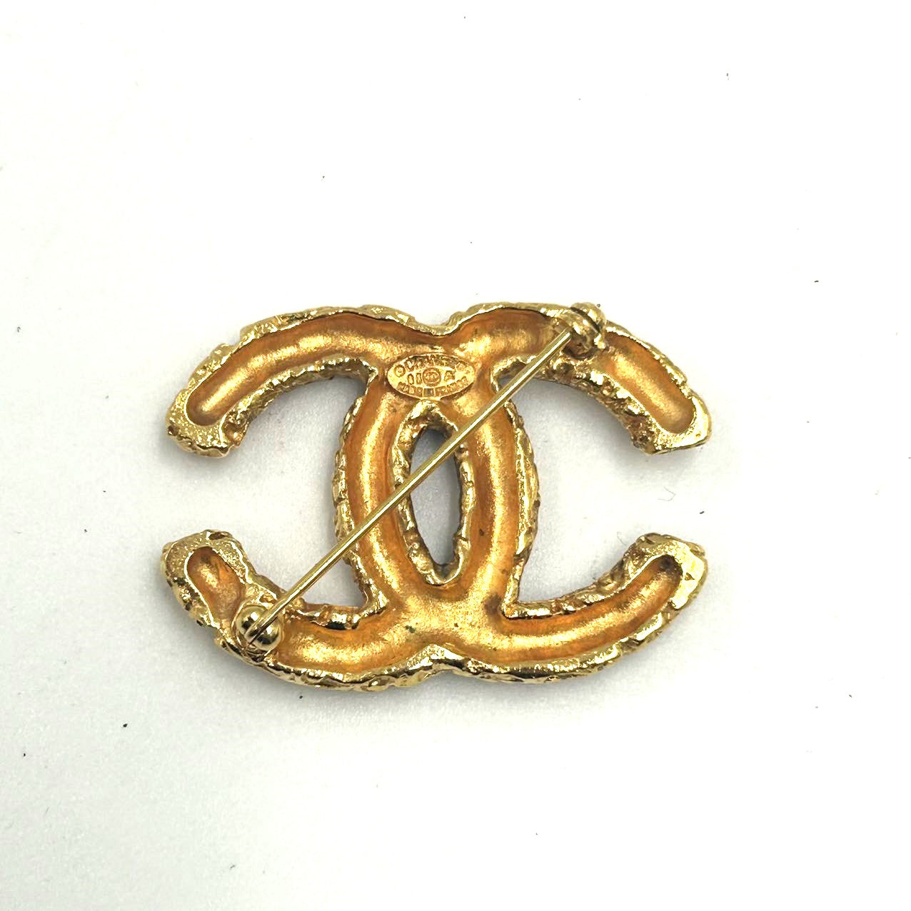 CHANEL<br>1993 Florentine CC Brooch